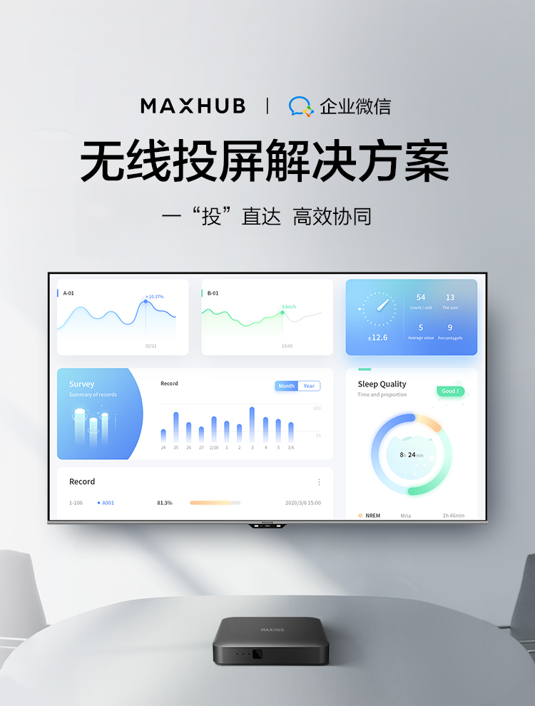 传屏盒子 企业微信定制款 WB03T